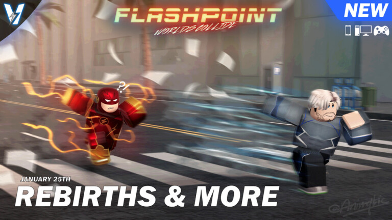 ⚡ FLASHPOINT: Collision of Worlds