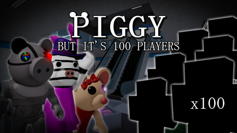 Piggy But It's 100 Players